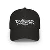 Graffiti 'Riskwear' Low Profile Baseball Cap — Streetwear Black Hat
