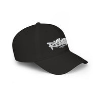 Graffiti 'Riskwear' Low Profile Baseball Cap — Streetwear Black Hat